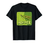 Jump High Grasshopper Graphic per bambini e adulti Maglietta