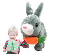 Jump Rabbit Toy - Lapin Jumper per per bambini, adorabile cesto di Pasqua | Spring Animal Toy, Figurina ad alto coniglio, regalo per feste, mini dono meccanico per bambini piccoli