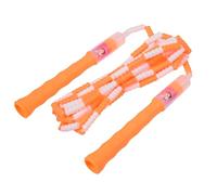 Jump Rope For Kid - Colore lucido durevole senza annodarsi saltando la corda | Ropio Salto Perline Segmentato Lunghezza Regolabile 8,85 piedi, per sport all'aperto e al coperto, manico