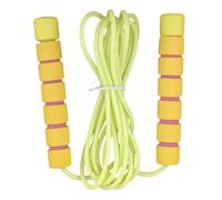 Jump Rope For Kids - Knot Proof Skipping Cord | Lightweight Workout String | Non Slip Foam Grip Handles | Adjustable Beginner Fitness | Home Gym Training Students Boys Girls