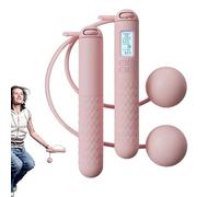 Jump Rope - Jump Rope | Exercise Rope | Digital Counting Jump Rope, Ball-Weighted Jump Rope For Men, Women, Fitness Exercise Training Jump Rope Ball-Weighted Jump Rope For Gym