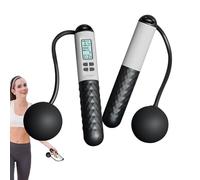 Jump Rope - Jump Rope | Exercise Rope | Digital Counting Jump Rope, Ball-Weighted Jump Rope For Men, Women, Fitness Exercise Training Jump Rope Ball-Weighted Jump Rope For Gym