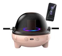 Jump Rope Machine, Intelligent Music Skipping Counter, 5.12x5.12x3.74in, Smart Digital Wireless Design with Remote Control, Ideal for Gym Workout, Home Fitness Training, Multicolor