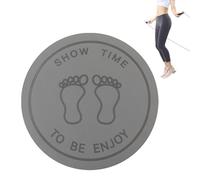 Jump Rope Mat Indoor - 23.6 Inch Shock-Absorbing Exercise Equipment for Home | Non-Slip with Cushioning Design, Protects Floor and Joints, Ideal for Pilates Workout Yoga