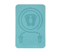 Jump Rope Mat - Shock Absorbing Non Slip Skipping Exercise Floor Pad | Workout Mats for Home Gym Flooring, Shock Absorbing Fitness Pad, Non-Slip Equipment for Floor