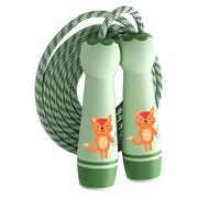 Jump Rope per bambini - saltare la corda per bambini | Corda per salto in cotone regolabile | Corda per saltare con manico per bambini | Peso leggero per esercizio fitness attività all'aperto