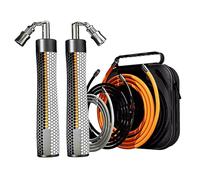 Jump Rope with Weights, Comfortable Grip Jump Rope, Cardio Workout Rope, Adjustable Jump Rope, Fitness Accessories, Home Workout Equipment Suitable Use for Skipping Rope