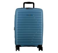 Jump Striper 4 ruote Carrello della cabina 55 cm con piega di espansione blu