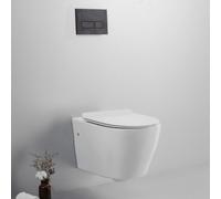 Jump Vaso Ceramica Sospeso Scarico a Parete Bianco Lucido - CONFEZIONE: 1 pz.