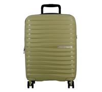 Jump Xwave Valigia trolley (4 ruote) verde-oliva, plastica, 38 x 55 x 20cm