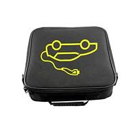Jumper Cable Bag Borsa per Cavo Batteria per Auto, Organizzatore Automatico di Stoccaggio Utensili, per Veicoli Elettrici, Borsa di Immagazzinaggio, Borsa di ricarica, Grande, A: Quadrato, A: Quadrato