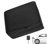 Jumper Cable, Storage Bag, 17.72x13.78x9.84 Inches, Charging Cable Organizer, Ev Accessories, Heavy Duty Cord Case with Handle for Electric Vehicles, Automotive Gear, Road Trip, Vacation, Travel