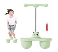 Jumping Ball, Balance Bounce Ball, High Strength Board with Robust Handle, Non-Slip Rubber Toy, Sports Equipment with Bouncy Style, High Jump Toy for Kids and Teens