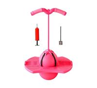 Jumping Ball For Kids Interactive Quiet Bouncing Ball With Handle Air Pump Durable Lightweight Fun Exercise Toy For Boys Girls Home School Playroom Park Travel Sports Exercise Camping | Reusable