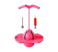 Jumping Ball for Kids - Quiet Non Slip Bouncing Ball with Handle Air Pump, Children Exercise Toy | Outdoor Indoor Play Equipment for Home School Park Travel Sports Camping Birthday Holiday Part