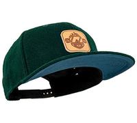 Jumping Bird Berretto da Baseball Unisex • Regolabile Individualmente e Facilmente Lavabile • Cappello Snowboard con Visiera Uomo e Donna in Verde Foresta • Arlberg