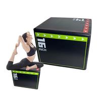 Jumping Box Training, Plyometric Jump Box, Fitness Jumping Tool with Non Slip Design for Endurance or Strength Building During Workout at Home, Gym, 1 Piece