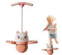 Jumping Hopper Ball per bambini - Pallina per animali dei cartoni animati con manico, giocattolo creativo per il fitness per principianti, giocattolo sicuro e durevole | divertente palla attività per