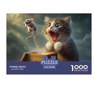 Jumping Mouse Surprise Materiale Sicuro Amici, Famiglia E Appassionati Di Puzzle 52x38cm/1000pcs