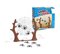 Jumping Spider Web Game - gioco catapulto per bambini, materiale soft salt gling spider game per feste di amici, serate di gioco, incontri familiari catapult Spider Game per la serata in famiglia Jump