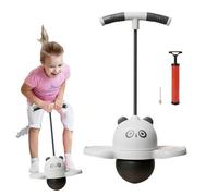 Jumping Trick Ball for Kids - Jumper Bounce Ball Toy | Luci LED Colorate Panda Forma Di Salto A Salto, Giocattolo Di Tavola Di Equilibrio Senza Scivolamento per Compleanno Esterno Capodanno D