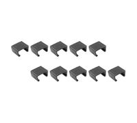 JUMPLAWN 10 Pezzi Clip per Mobili in Vimini da Patio, Plastica Nera | Mantiene il Set Allineato, Facile da Rimuovere, Tolleranza Agli Agenti Atmosferici, per Sedute Esterne