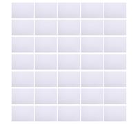 JUMPLAWN 100 Pezzi Carta Adesiva Bianca Stampabile Formato A4 per Etichette | Finitura Opaca Liscia e Riflessi, Compatibile Getto d Inchiostro, per Spedizioni e Ordine