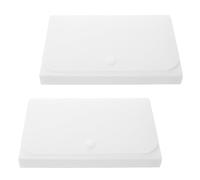 JUMPLAWN 2 Pezzi Cartella a Soffietto 13 Tasche, Chiusura a Pressione, | Plastica, Linguette Scrivibili e Stampabili, Interno Liscio, per Ufficio e Lavoro di Squadra