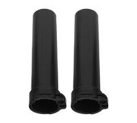 JUMPLAWN 2 Pezzi Nucleo Manopola Acceleratore Moto 25/28mm in Plastica Nero, Compatibile per Motocross e Atv, Migliora la Risposta e Riduce Ritardo del Gas