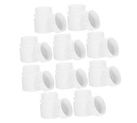 JUMPLAWN 24pezzi Bottiglie Medicinali Hdpe Con Coperchio Contenitori Per Farmaci Da Viaggio Organizer Per Medicinali Per Pillole e Campioni
