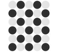 JUMPLAWN 30 Pezzi Pedine per Giochi da Tavolo in Plastico, Design Compatto e Portatile, Forma Rotonda per Scacchi e Dama, Accessori per Giochi da Tavolo
