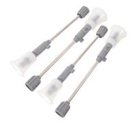 JUMPLAWN 4 Pezzi Spruzzatore a Pressione Ugello, Prolunga Flessibile PP per | Nebulizzazione Ultrafine, Struttura Anti Perdita, per Preparazione Patio e Giardinaggio su Balcone, Adatto Anziani