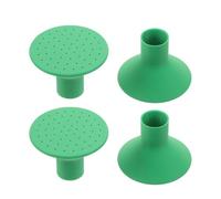 JUMPLAWN 4 Pezzi Testina Diffusore per Annaffiatoio, Ricambio Pla Verde per | Spruzzo Fine e Flusso Regolabile, Leggera e Portatile, per Giardino Domestico e Fiori in Vaso