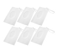 JUMPLAWN 6 Pezzi Porta Salviette per Coperchio a Ribalta, Forma Rettangolare in Eva, Tracolla Rinforzata per Trasporto, Adatto a Borsa Pannolini e Escursioni