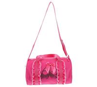 JUMPLAWN Borsa da Danza per Bambine Ballerine Borsa Spalla Comoda e Capiente per Scarpette da Balletto per Lezioni di Danza e attività di Balletto Latina Design Semplice Moda