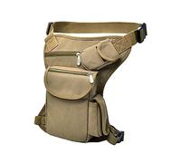 JUMPLAWN Borsa Multifunzionale Da Ciclismo Tela Con Cintura e Cinghia Per Gamba Per Attività Outdoor Escursionismo e Cosplay