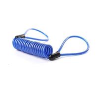 JUMPLAWN Cavo Promemoria per Blocca Disco Bici in Plastica Blu Doppio Anello per Sicurezza e Prevenzione Guida Freno Bloccato