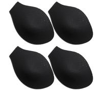 JUMPLAWN Cuscinetti in Spugna Traforata per Biancheria Intima Maschile 4 Pezzi, Coppa Rigonfia 3d Traspirante e Modellante, Imbottiture Protettive per Sport, Nuoto e Uso Quotidiano