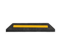 JUMPLAWN Fermaruota in Gomma Resistente All'usura Facile Installazione, Blocca Ruote per Auto e Garage, Cuneo Fermaruota per Parcheggio Sicuro e Stabile