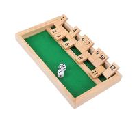 JUMPLAWN Gioco Da Tavolo Legno Con Dadi Per Famiglie e Bar Divertente Gioco Educativo Per Genitori Per Momenti Di Qualità e Divertimento Insiemper Feste e Raduni