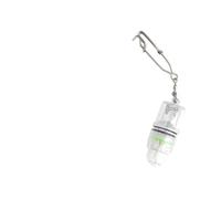 JUMPLAWN Luce da Pesca Subacquea LED Verde per Acque Profonde con Catena, Plastico Resistente, Attrattore per Pesci Senza Dispersione Luminosa
