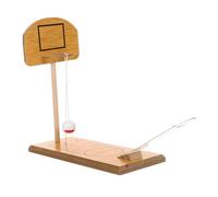 JUMPLAWN Mini Basket Da Tavolo Legno Educativo Per Sviluppare Coordinazione e Creatività Nei Per Compleanni e Speciali