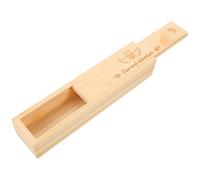 JUMPLAWN Scatola per test di gravidanza per l'annuncio: idee a sorpresa per l'annuncio di una gravidanza - Porta test in legno per rivelare la a papà, nonna e nonni