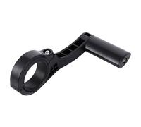 JUMPLAWN Supporto Estensore per Manubrio Bici 31,8mm in PC TPU Nero, Facile da Montare e Pratico, per Ciclismo su Strada e Mountain Bike