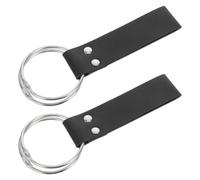 JUMPLAWN Supporto per Attrezzi in Pelle PU Nero, Robusto, Stile Medievale | Martello e Chiave a Bussola, Struttura Ribattuta, Fissaggio Sicuro, Adatto a Falegnameria e Lavori Manuali