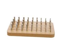 JUMPLAWN Tavola in Legno per Riabilitazione Occupazionale con Inserti per Esercizi di Destrezza e Coordinazione Mano-occhio Strumento Robusto e Facile da Usare Adatto Tutte le Età