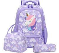 Jumpopack Zaini Ragazza Scuola Zaino Bambina Zaino per Bambini Zainetti Zainetto Elementare Set per La Scuola