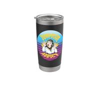 Jumpscare tossicodipendente horror vintage comico paura Bicchiere termico in acciaio inox doppia parete