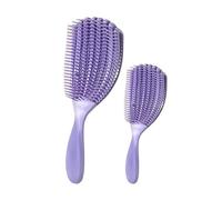 Jumuao - 2 spazzole districanti per capelli, bio, per cuoio capelluto, per massaggio, per donne, uomini, bambini, spazzola districante, capelli lunghi, cuoio capelluto, 2 pezzi