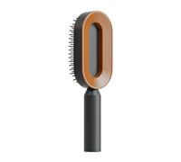 Jumuao - Spazzola districante per capelli, per donne, uomini e bambini, per ricci, lunghi e corti, per districare e curare i capelli normali (marrone)